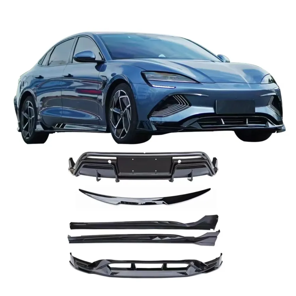 Body Kit For BYD SEAL EV 22-25 modified Gloss black Front lip Rear lip Side skirt Tail Wing spoiler Surround Car Accessories
Body Kit For BYD SEAL EV 22-25 modified Gloss black Front lip Rear lip Side skirt Tail Wing spoiler Surround Car Accessories