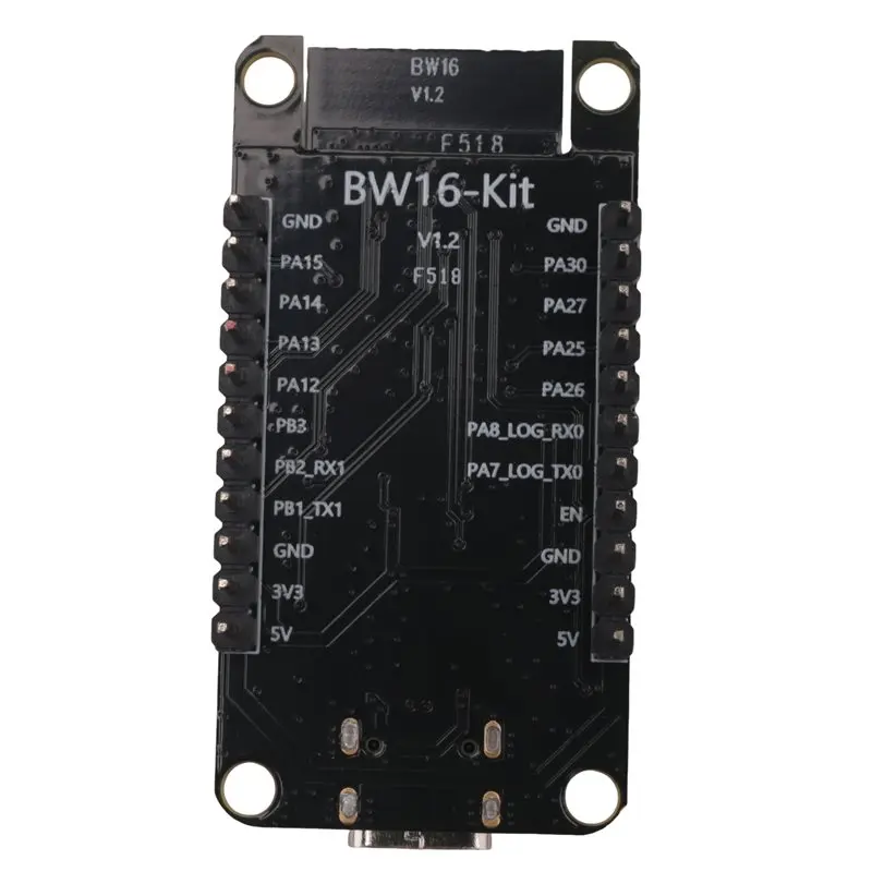 B27B BW16-Kit Development Board RTL8720DN Dual-Band Wi-Fi Low-Power Bluetooth BLE Module Type-C Interface
B27B BW16-Kit Development Board RTL8720DN Dual-Band Wi-Fi Low-Power Bluetooth BLE Module Type-C Interface