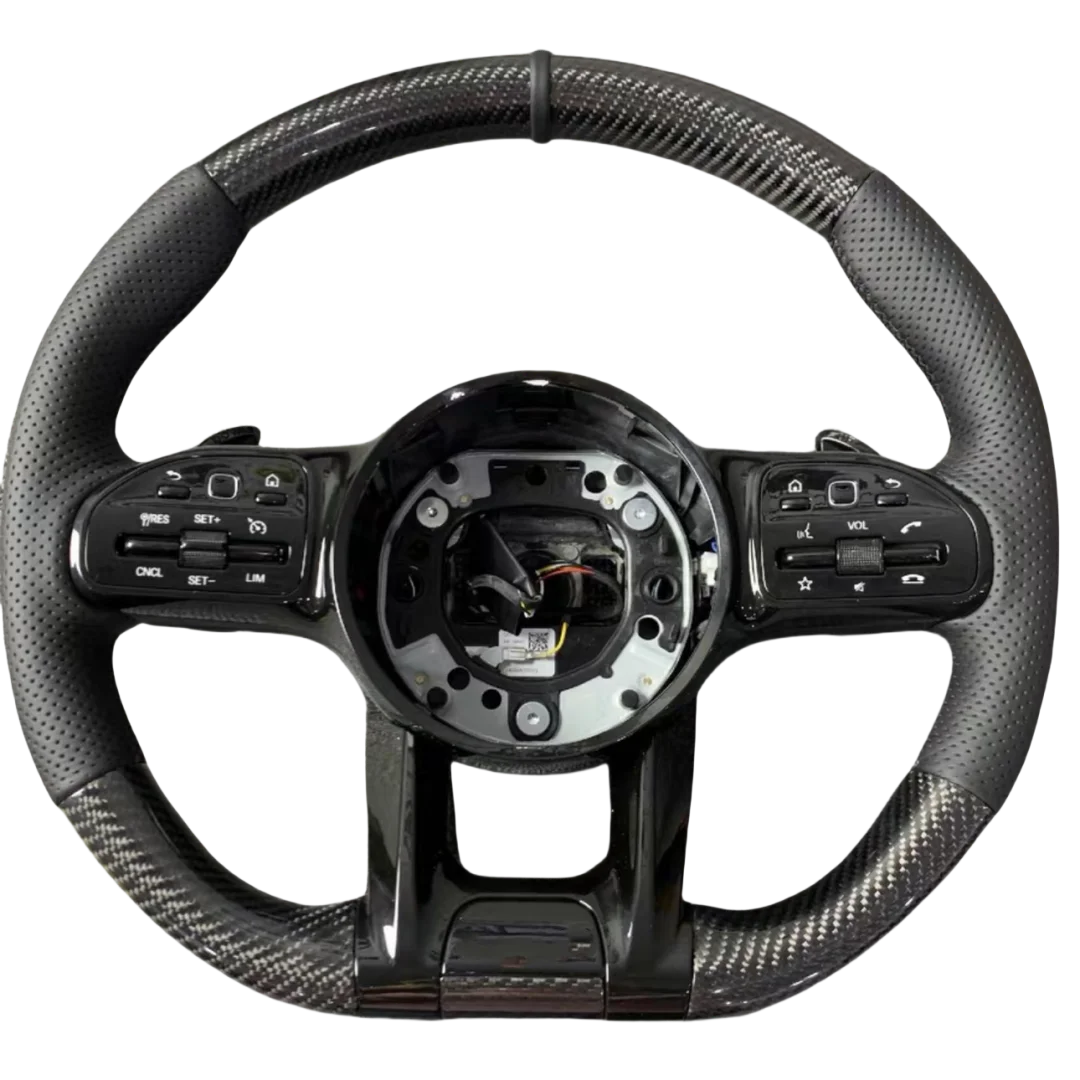 High-end Fancy Genuine Leather Steering Wheel for Benz S Class E Class C Class W203 W205 W221 Excellent Quality
High-end Fancy Genuine Leather Steering Wheel for Benz S Class E Class C Class W203 W205 W221 Excellent Quality