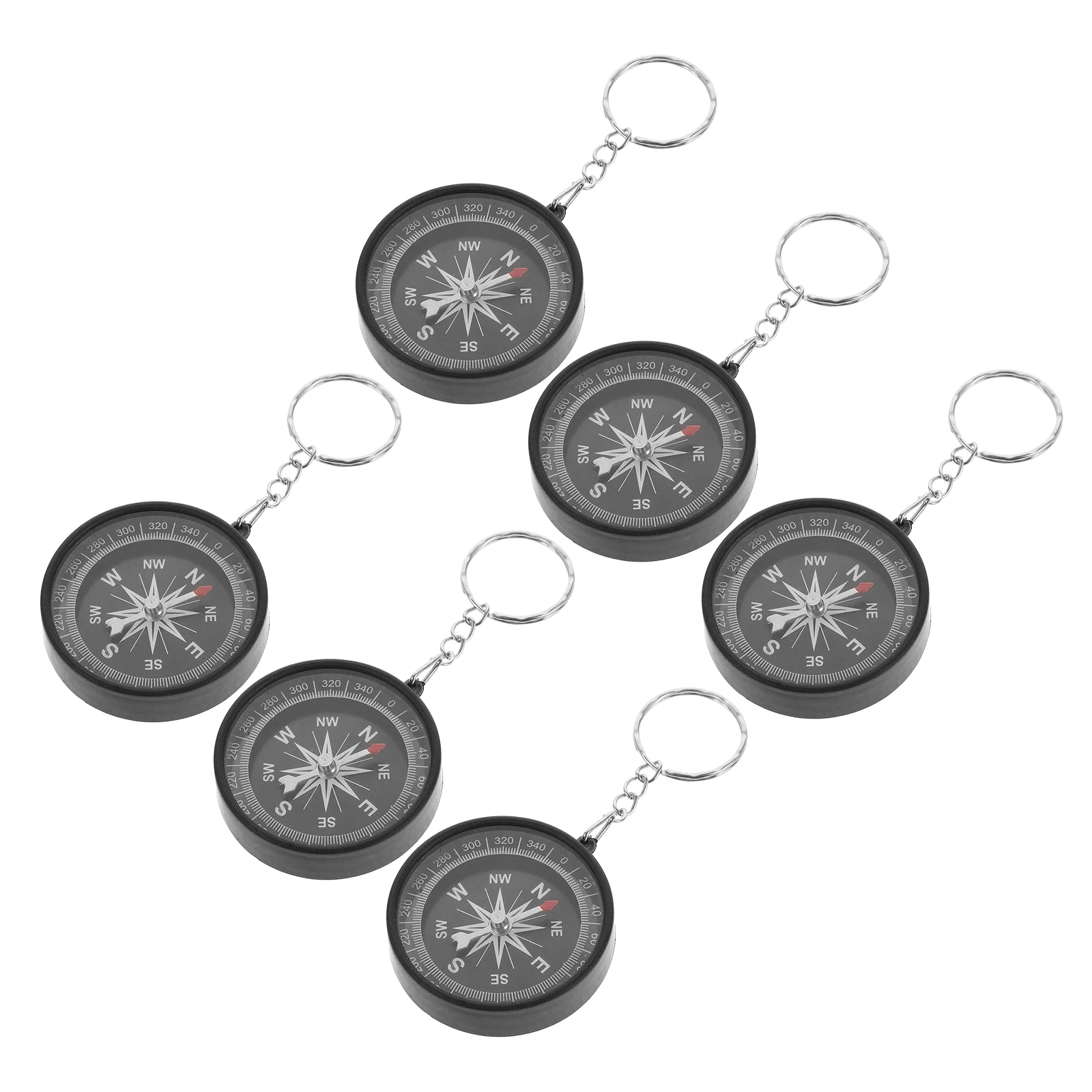 6pcs Compass Keychain Durable Metal Key Ring Bag Pendant Hanging Ornament Sturdy Decorative Accessories For Keys Unique Gift
6pcs Compass Keychain Durable Metal Key Ring Bag Pendant Hanging Ornament Sturdy Decorative Accessories For Keys Unique Gift