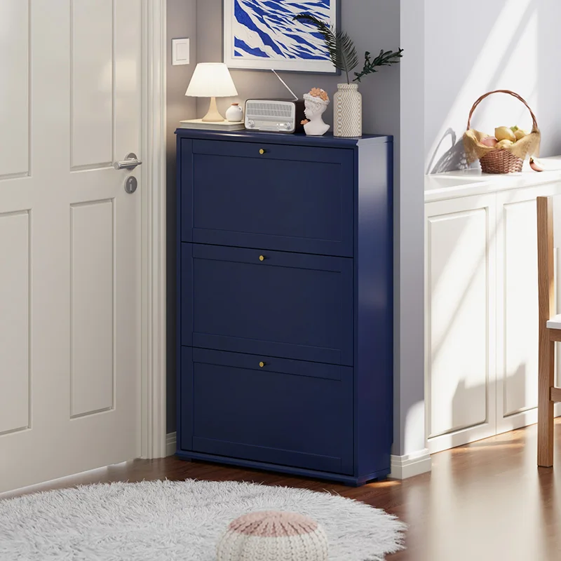 Ultra-thin shoe cabinet home tipping bucket integrated entrance cabinet installation-free multi-functional solid wood household
Ultra-thin shoe cabinet home tipping bucket integrated entrance cabinet installation-free multi-functional solid wood household