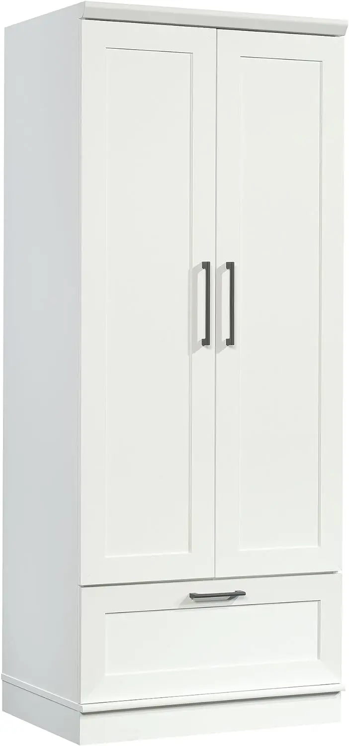 Экономный гардероб Sauder HomePlus, экономный размер, Д: 29,06 x Ш: 20,95 x В: 71,18 дюйма, мягкая белая отделка
Экономный гардероб Sauder HomePlus, экономный размер, Д: 29,06 x Ш: 20,95 x В: 71,18 дюйма, мягкая белая отделка