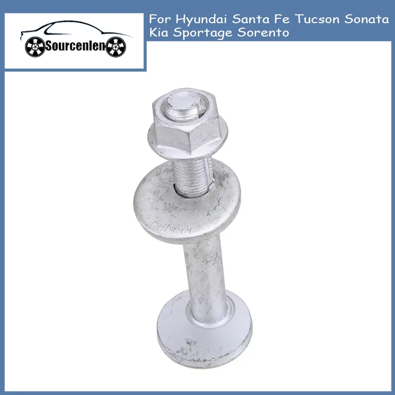Lower Control Arm Adjust Bolt For Hyundai Santa Fe Tucson Sonata Kia Sportage Sorento 552603R000 55260-3R000
Lower Control Arm Adjust Bolt For Hyundai Santa Fe Tucson Sonata Kia Sportage Sorento 552603R000 55260-3R000