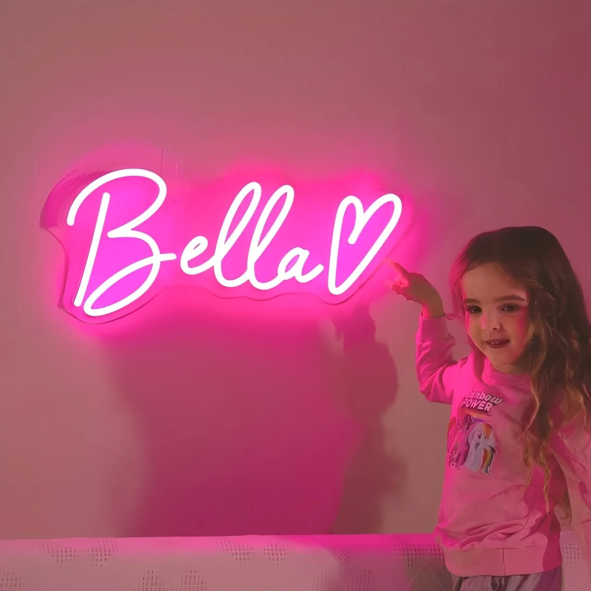 Custom Neon Led Sign Customized Kids Name USB Neon for Room Bedroom Wall Hanging Decor Birthday Party Personalised Neon Signs
Custom Neon Led Sign Customized Kids Name USB Neon for Room Bedroom Wall Hanging Decor Birthday Party Personalised Neon Signs