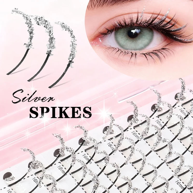 DIY Mix Sliver Spikes Lash Glitter Eyelash Extension Fluffy Streaks Cosplay Makeup False Eyelashes Supplier Wholesale
DIY Mix Sliver Spikes Lash Glitter Eyelash Extension Fluffy Streaks Cosplay Makeup False Eyelashes Supplier Wholesale
