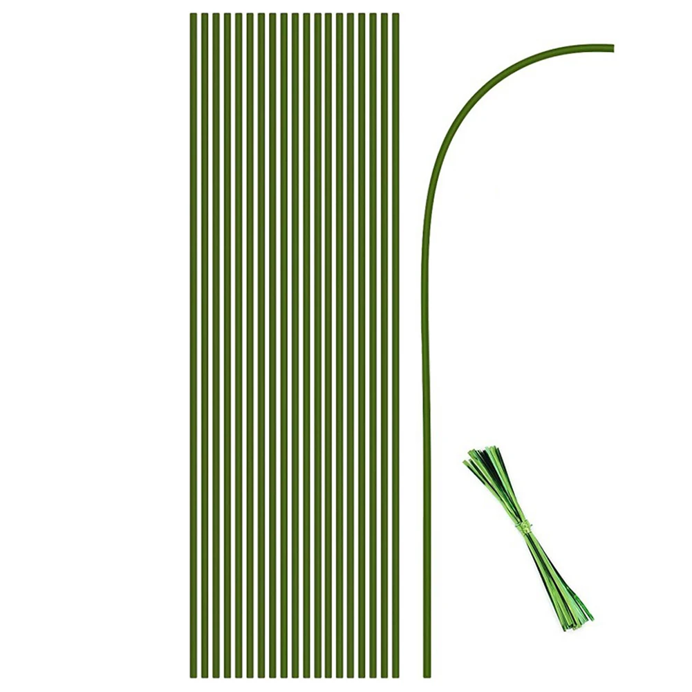 Adjustable Plant Stakes Flexible Plant Stakes Garden Display Enhancement Rust Resistant Plant Rods Complete Support Package
Adjustable Plant Stakes Flexible Plant Stakes Garden Display Enhancement Rust Resistant Plant Rods Complete Support Package