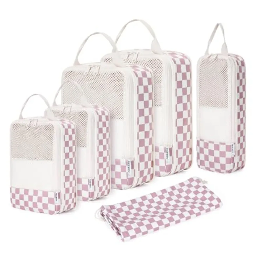 6 Set/5 Set Compression Packing Cubes for Travel Women Carry on Packing Organizers Bag for Backpack Luggage Suitcase Duffle Bag
6 Set/5 Set Compression Packing Cubes for Travel Women Carry on Packing Organizers Bag for Backpack Luggage Suitcase Duffle Bag