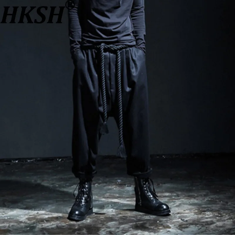 HKSH Spring Autumn New Men Korean Style Harem Pants Tide Dark Punk Hip Hop High Street Chic Loose Casual Design Trousers HK11117
HKSH Spring Autumn New Men Korean Style Harem Pants Tide Dark Punk Hip Hop High Street Chic Loose Casual Design Trousers HK11117