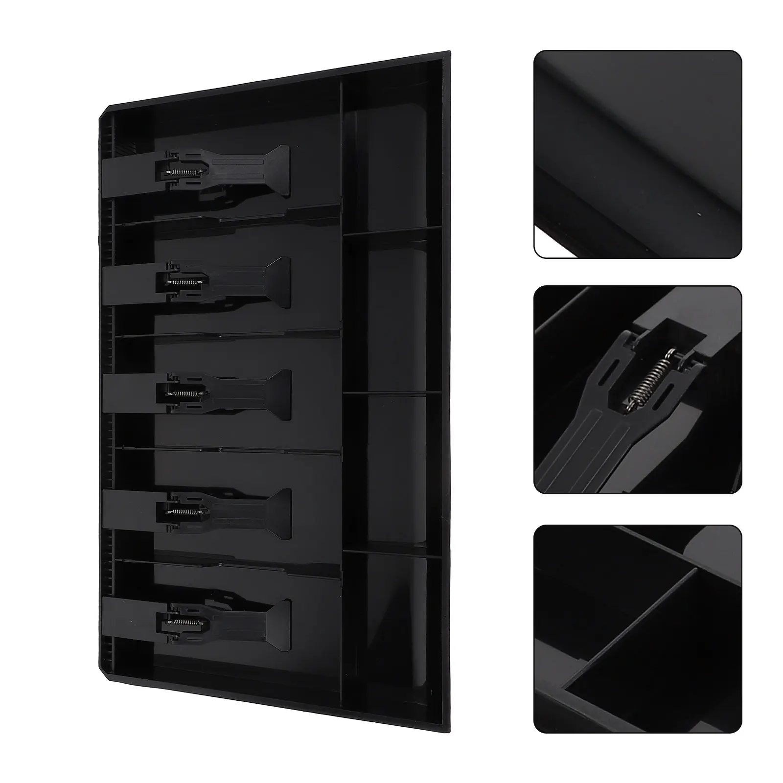 1 шт. лоток для наличных в кассовый аппарат с 5 отделениями для купюр и 4 для монет, органайзер для денег для магазина
1 шт. лоток для наличных в кассовый аппарат с 5 отделениями для купюр и 4 для монет, органайзер для денег для магазина