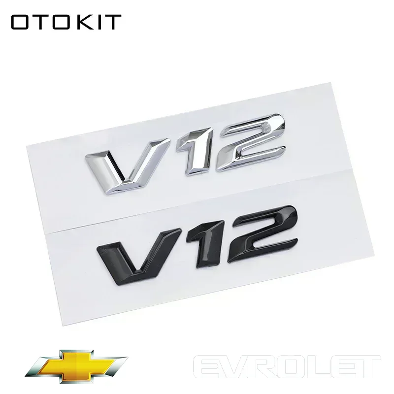 OTOKIT 3D ABS Chrome Letters Car Fender Badge Sticker V12 Emblem Logo For Mercedes Maybach S600 W222 S500 W140 CL600 M275 CLS63
OTOKIT 3D ABS Chrome Letters Car Fender Badge Sticker V12 Emblem Logo For Mercedes Maybach S600 W222 S500 W140 CL600 M275 CLS63