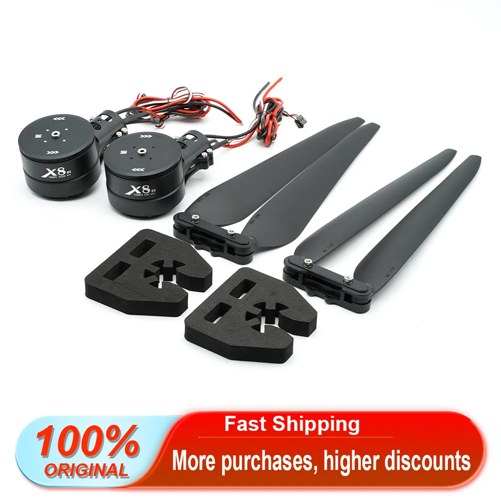 Hobbywing X8 Integrated Style Power System XRotor PRO Motor 80A ESC 3011 Blades Prop for Agricultural Drones Foldable blade
Hobbywing X8 Integrated Style Power System XRotor PRO Motor 80A ESC 3011 Blades Prop for Agricultural Drones Foldable blade
