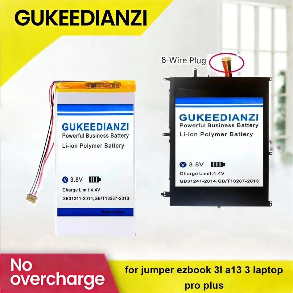 Laptop Battery Long-Lasting 6100-9300mAh For Jumper Ezbook 3L A13 3 Laptop Pro Plus
Laptop Battery Long-Lasting 6100-9300mAh For Jumper Ezbook 3L A13 3 Laptop Pro Plus