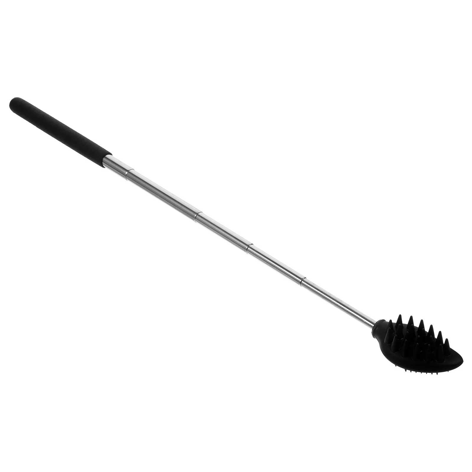 Black Massage Brush with Stainless Steel Telescopic Design Back Scratcher Durable Silicone Practical Bath Accessories Body
Black Massage Brush with Stainless Steel Telescopic Design Back Scratcher Durable Silicone Practical Bath Accessories Body