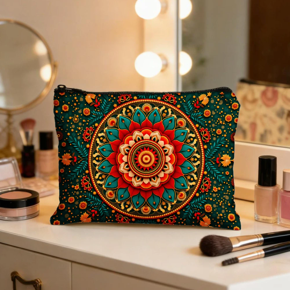 Mandala Floral Pattern Design Art Makeup Bags for Girls Cosmetic Pouch Toiletry Bag Pencil Case Travel Storage
Mandala Floral Pattern Design Art Makeup Bags for Girls Cosmetic Pouch Toiletry Bag Pencil Case Travel Storage