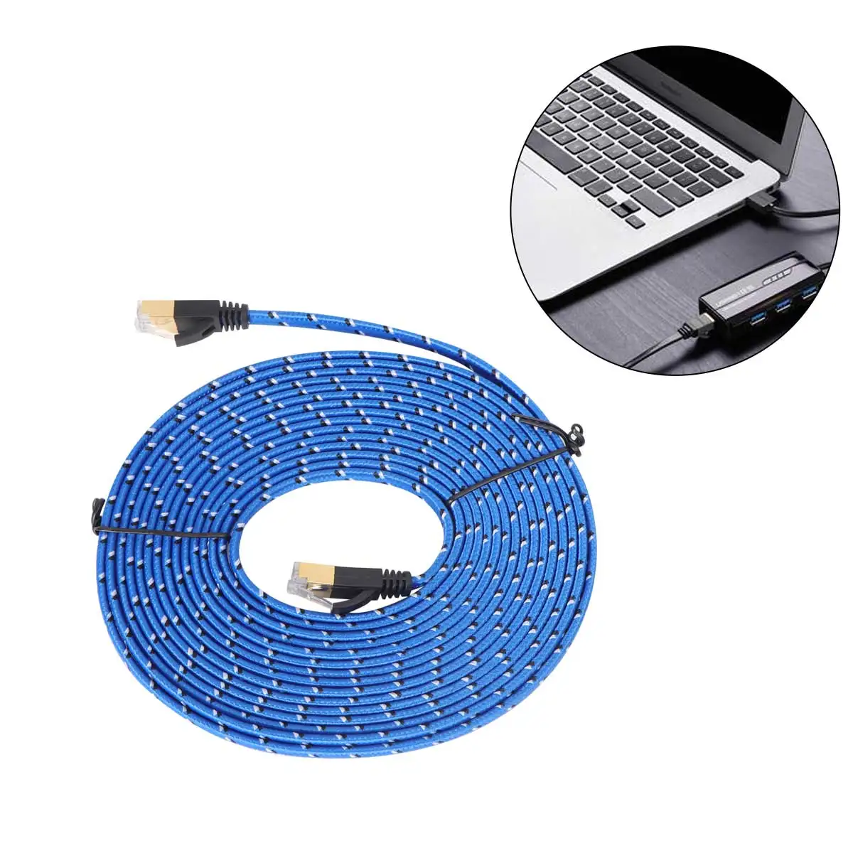 5 Meters Class 7 Network Cable Router Ethernet Cord Cat7 Double Shielding
5 Meters Class 7 Network Cable Router Ethernet Cord Cat7 Double Shielding