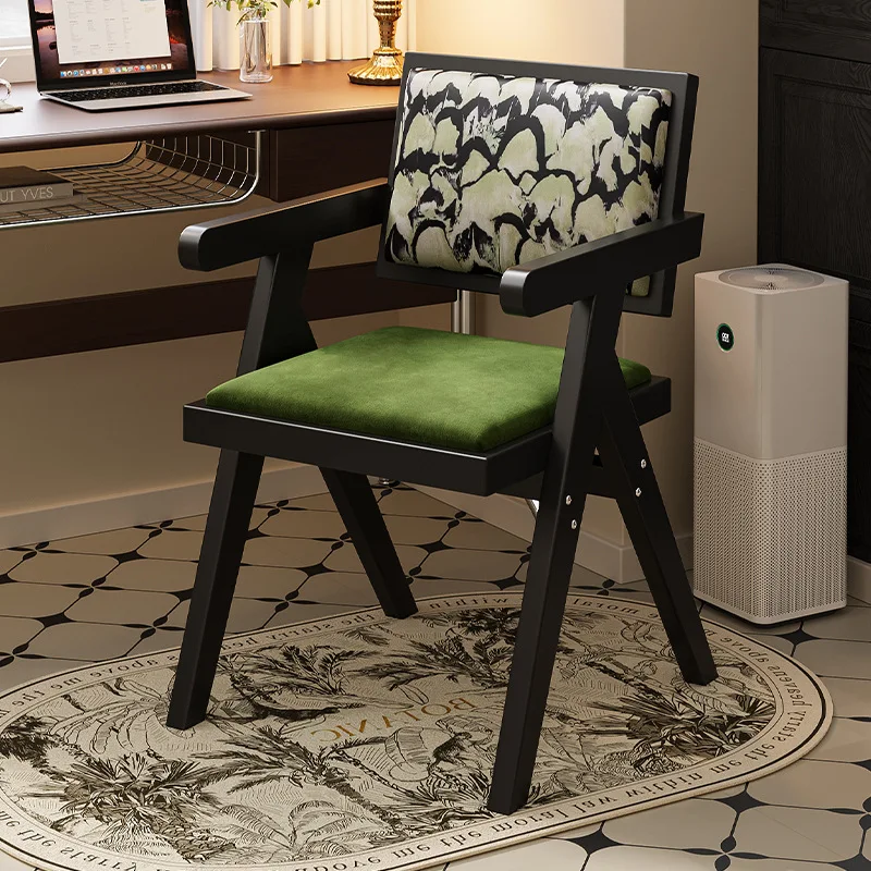 DSA medieval imitation solid wood dining chair wabi sabi wind home dining table chairs stool backrest retro armrest chair
DSA medieval imitation solid wood dining chair wabi sabi wind home dining table chairs stool backrest retro armrest chair