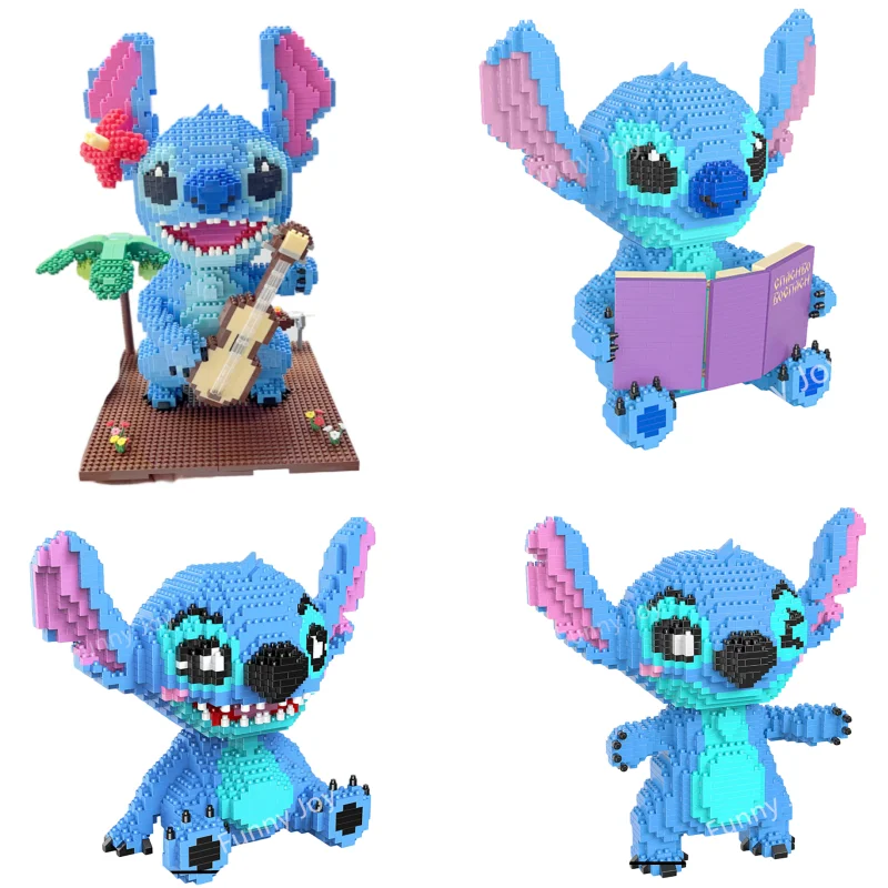 Funny Cartoon Character Interstellar Stitch Monster Small Particle Building Blocks Assembly Toy Gift
Funny Cartoon Character Interstellar Stitch Monster Small Particle Building Blocks Assembly Toy Gift
