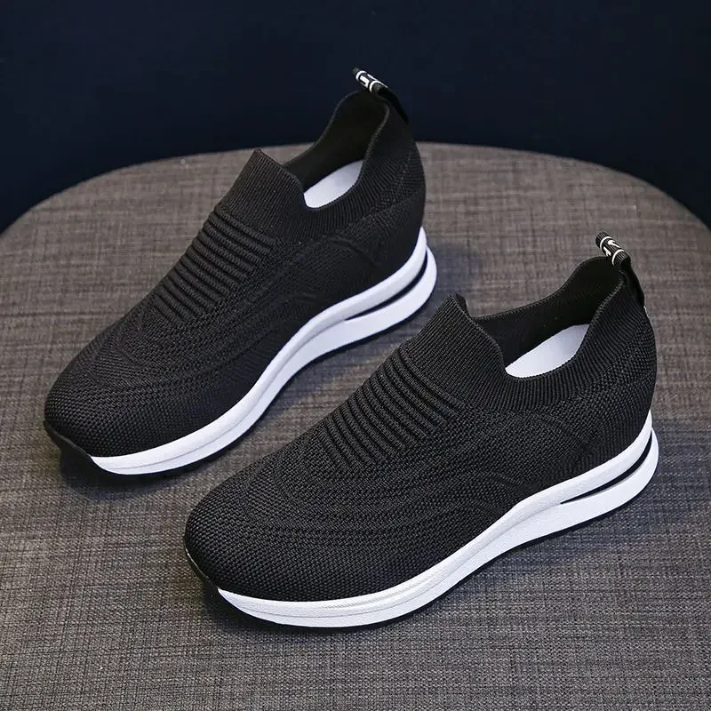 Slip on Women's Shoes BlackFemale Footwear Mesh Breathable High Platform Free Shipping and Low Price Shoe A Y2k Fashion Offer H
Slip on Women's Shoes BlackFemale Footwear Mesh Breathable High Platform Free Shipping and Low Price Shoe A Y2k Fashion Offer H