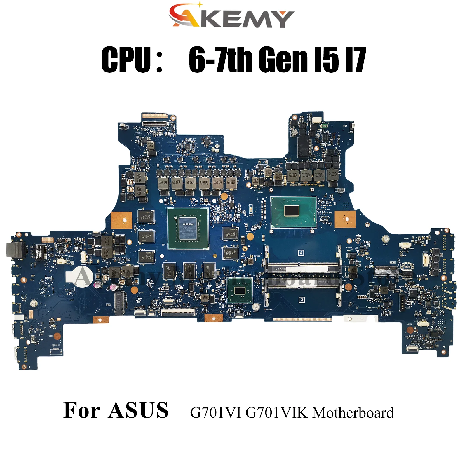 G701VI Материнская плата для ноутбука ASUS ROG G701VI G701VIK G701V Материнская плата для ноутбука с процессором I5 I7 100% тестирование ОК быстрая доставка stk
G701VI Материнская плата для ноутбука ASUS ROG G701VI G701VIK G701V Материнская плата для ноутбука с процессором I5 I7 100% тестирование ОК быстрая доставка stk