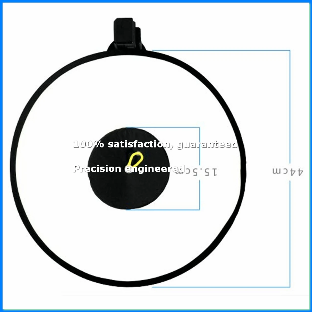 Universal 44cm Round Flash Softbox Portable Foldable Style Speedlite Diffuser Reflector Strap for Camera Flash-ELEC
Universal 44cm Round Flash Softbox Portable Foldable Style Speedlite Diffuser Reflector Strap for Camera Flash-ELEC
