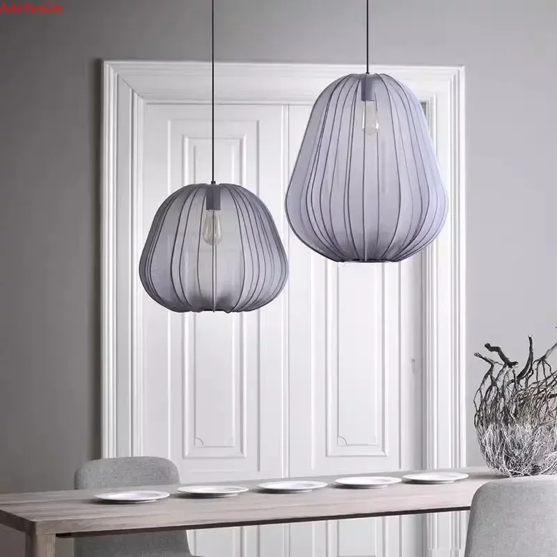 Art LED Fabric Chandeliers for store Restaurant Living Dining Room Decor Hanging Pendant Fabric Lamp lustre room decor light
Art LED Fabric Chandeliers for store Restaurant Living Dining Room Decor Hanging Pendant Fabric Lamp lustre room decor light