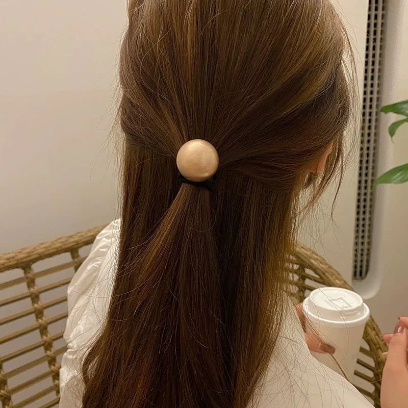 Korean Fashion Metal Ball Hair Tie For Pony Tail Daily Use Premium Elastic Strong Grip For Braids Non Slip
Korean Fashion Metal Ball Hair Tie For Pony Tail Daily Use Premium Elastic Strong Grip For Braids Non Slip