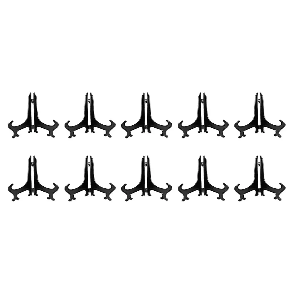 12pcs Black 4 Inch Tea Cake Display Stand Lightweight Plastic Plate Bracket Holders Rack Dish Easel Home Decor
12pcs Black 4 Inch Tea Cake Display Stand Lightweight Plastic Plate Bracket Holders Rack Dish Easel Home Decor