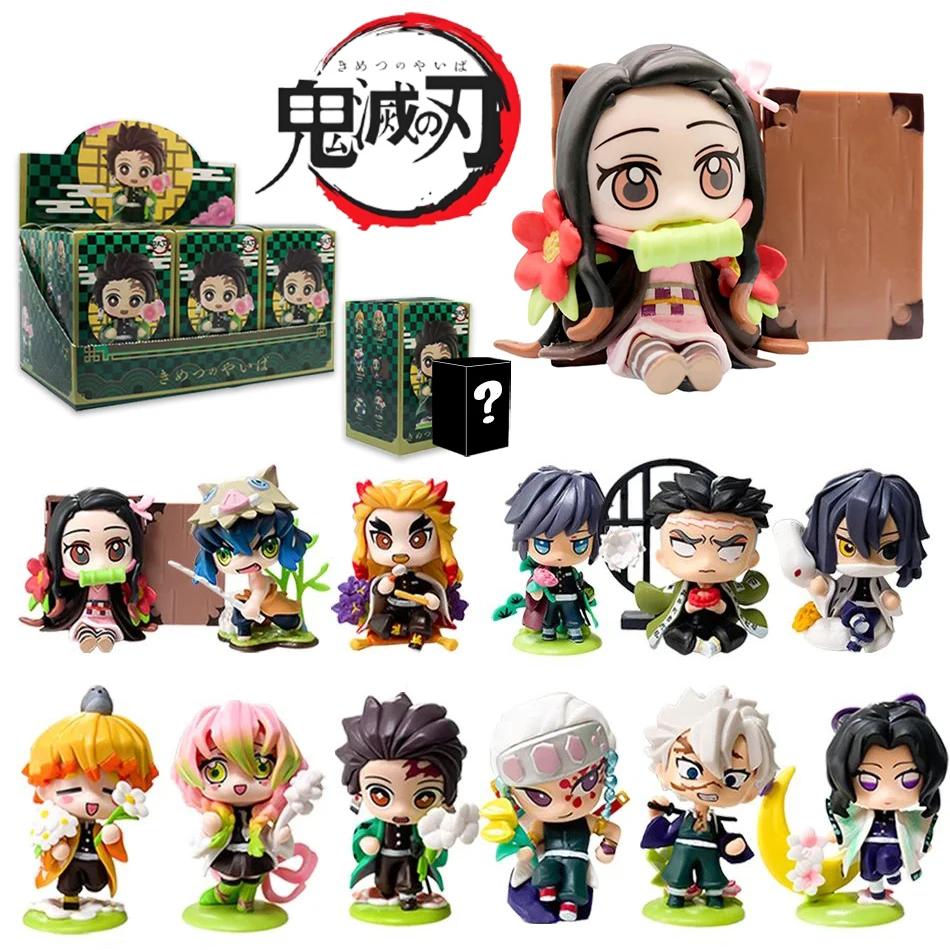 10CM Anime Demon Slayer Blind Box Figureaniiro Kamado Nezuko cartoon PVC Model Toys Desktop Ornaments Children Birthday Gifts
10CM Anime Demon Slayer Blind Box Figureaniiro Kamado Nezuko cartoon PVC Model Toys Desktop Ornaments Children Birthday Gifts