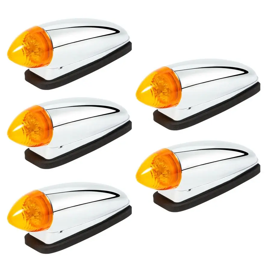 8 LED Cab Marker Lights Top Roof Running Lamps Heavy Duty Trucks Replacement for International Kenworth Mack
8 LED Cab Marker Lights Top Roof Running Lamps Heavy Duty Trucks Replacement for International Kenworth Mack