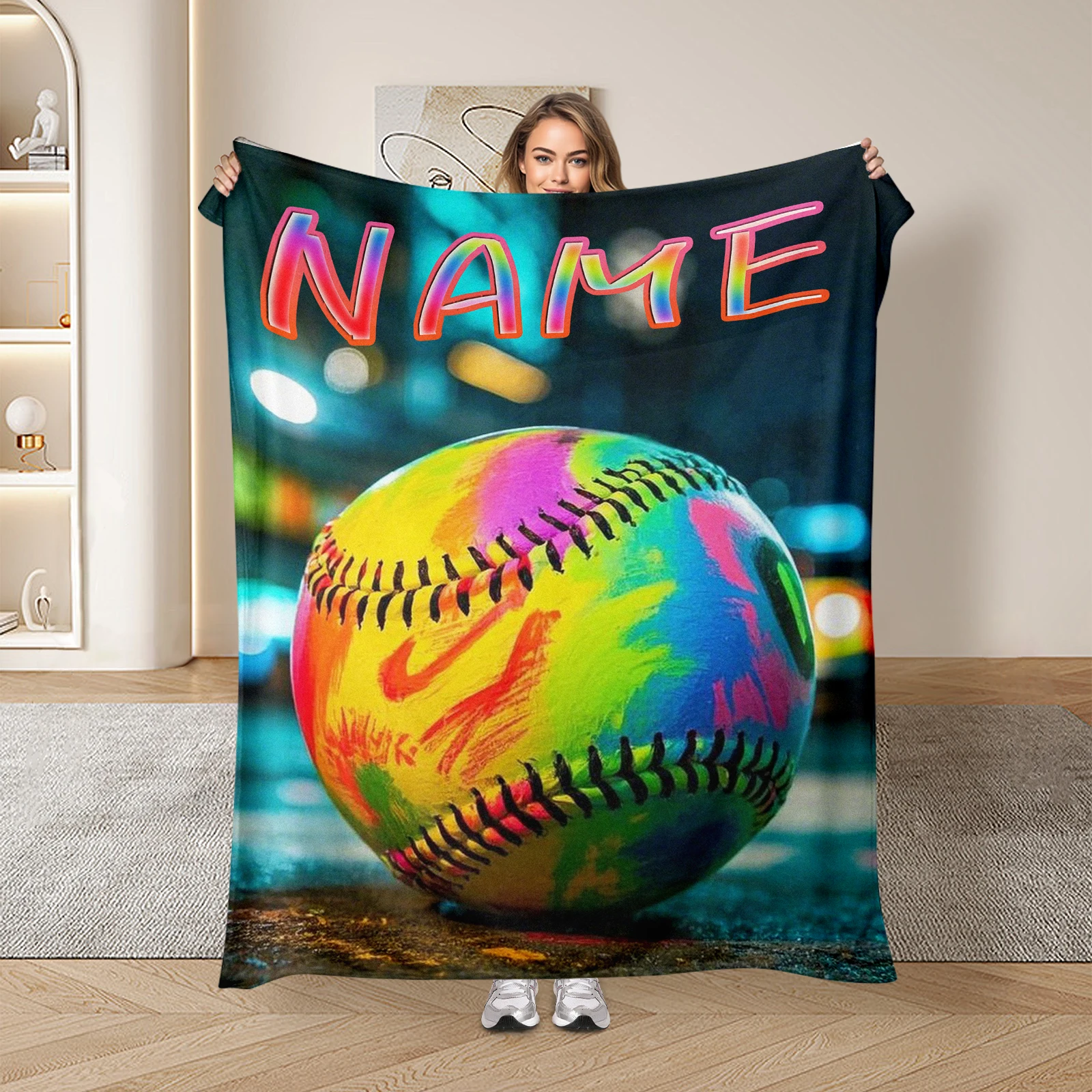 Custom Baseball City Night Sky Blanket With LED Lights A Unique Gift For Sports Fans
Custom Baseball City Night Sky Blanket With LED Lights A Unique Gift For Sports Fans