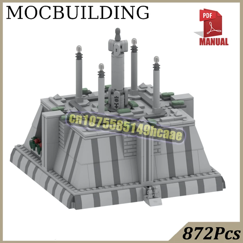 Temple Model MOC Building Block Bricks Technology Sci-fi Space Movie Scene Construction Toys Gift 
Temple Model MOC Building Block Bricks Technology Sci-fi Space Movie Scene Construction Toys Gift