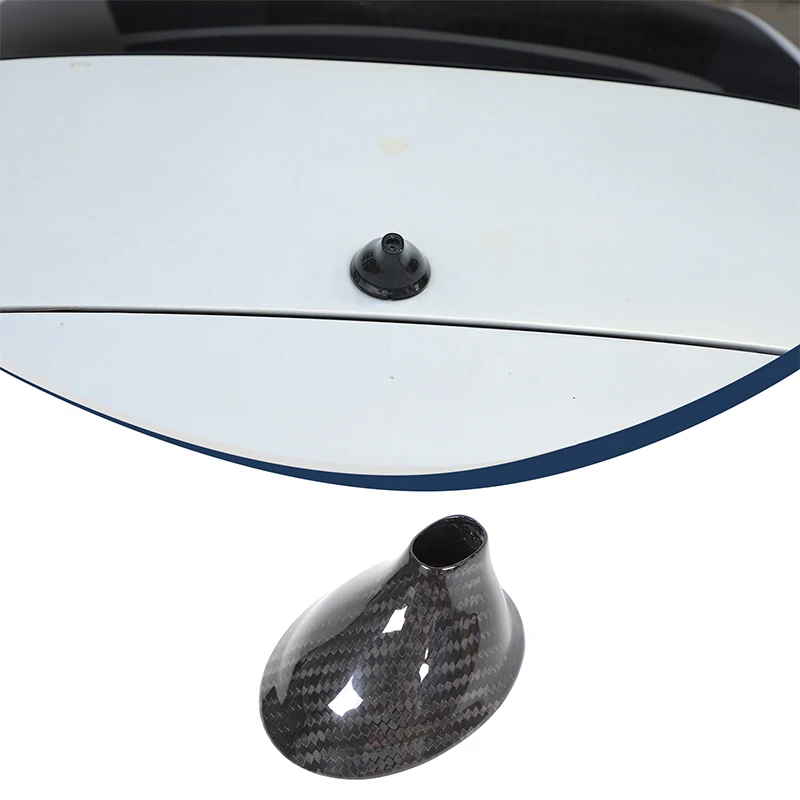 Real Carbon Fiber Exterior Dome Shark Fin Antenna Cover Trim Roof Aerial Cap Shell For Fiat 500 Abarth 595 2011-2024 Accessories
Real Carbon Fiber Exterior Dome Shark Fin Antenna Cover Trim Roof Aerial Cap Shell For Fiat 500 Abarth 595 2011-2024 Accessories