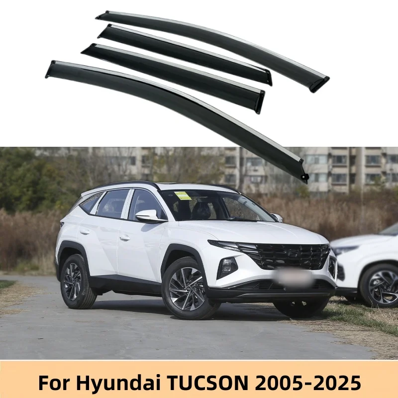 For Hyundai Tucson 2005-2019 2020 2021 2022 2023 2024 2025 Car Styling Accessories Window Visor Deflector Window Rain Guard
For Hyundai Tucson 2005-2019 2020 2021 2022 2023 2024 2025 Car Styling Accessories Window Visor Deflector Window Rain Guard