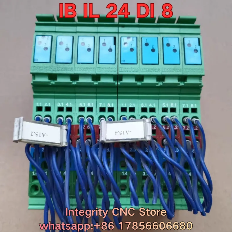 Second-hand IB IL 24 DI 8 PLC module function test is normal 2726227
Second-hand IB IL 24 DI 8 PLC module function test is normal 2726227
