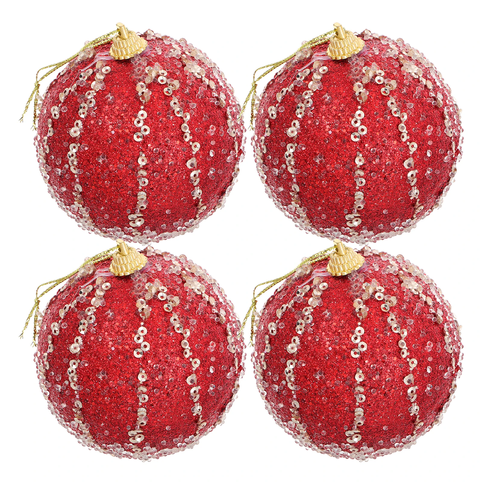4 Pcs Christmas Decoration Ball Red Spheres for Tree Balls Ornament Pendant Ornaments Foam Big
4 Pcs Christmas Decoration Ball Red Spheres for Tree Balls Ornament Pendant Ornaments Foam Big