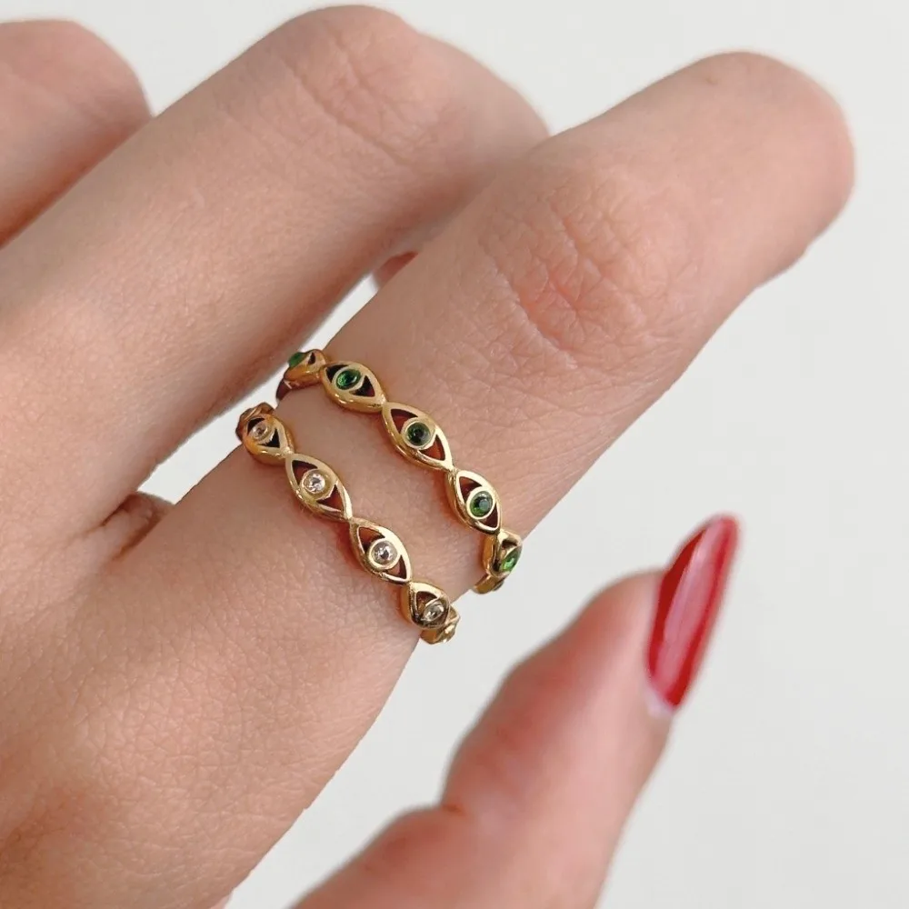 Cool Adjustable Demon Eye Finger Ring Jewelry Fashion Eyes Ring Exquisite Vintage Crystal Ring Girls
Cool Adjustable Demon Eye Finger Ring Jewelry Fashion Eyes Ring Exquisite Vintage Crystal Ring Girls