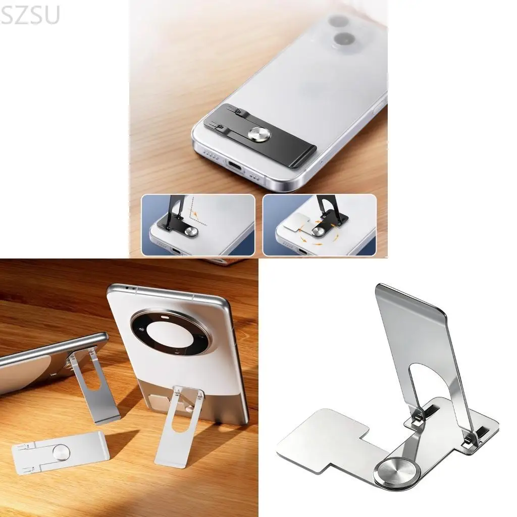 SZSU Thin Metal Phone Stand With 360 Degree Rotating For Securedly Grip And Easy Viewing Stable Support
SZSU Thin Metal Phone Stand With 360 Degree Rotating For Securedly Grip And Easy Viewing Stable Support