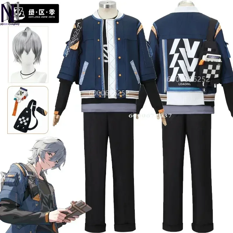 Zenless Zone Zero Game Wise Cosplay Costume Carnival Uniform Blue Jacket Shirt Pants Role Play Outfit for Halloween Men
Zenless Zone Zero Game Wise Cosplay Costume Carnival Uniform Blue Jacket Shirt Pants Role Play Outfit for Halloween Men