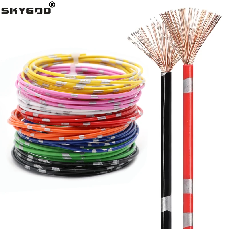 2~100m AVSS Car Modified Wire 0.3/0.5/0.85/1.25/2/2.5mm PVC Insulation Pure Copper Power Cord Line Audio Speaker Cable
2~100m AVSS Car Modified Wire 0.3/0.5/0.85/1.25/2/2.5mm PVC Insulation Pure Copper Power Cord Line Audio Speaker Cable