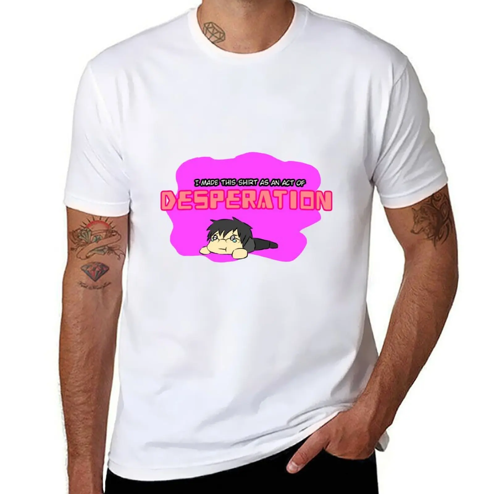 Desperation T-Shirt t shirt men 100% cotton luxury brand man t shirt cotton high quality T-Shirt
Desperation T-Shirt t shirt men 100% cotton luxury brand man t shirt cotton high quality T-Shirt