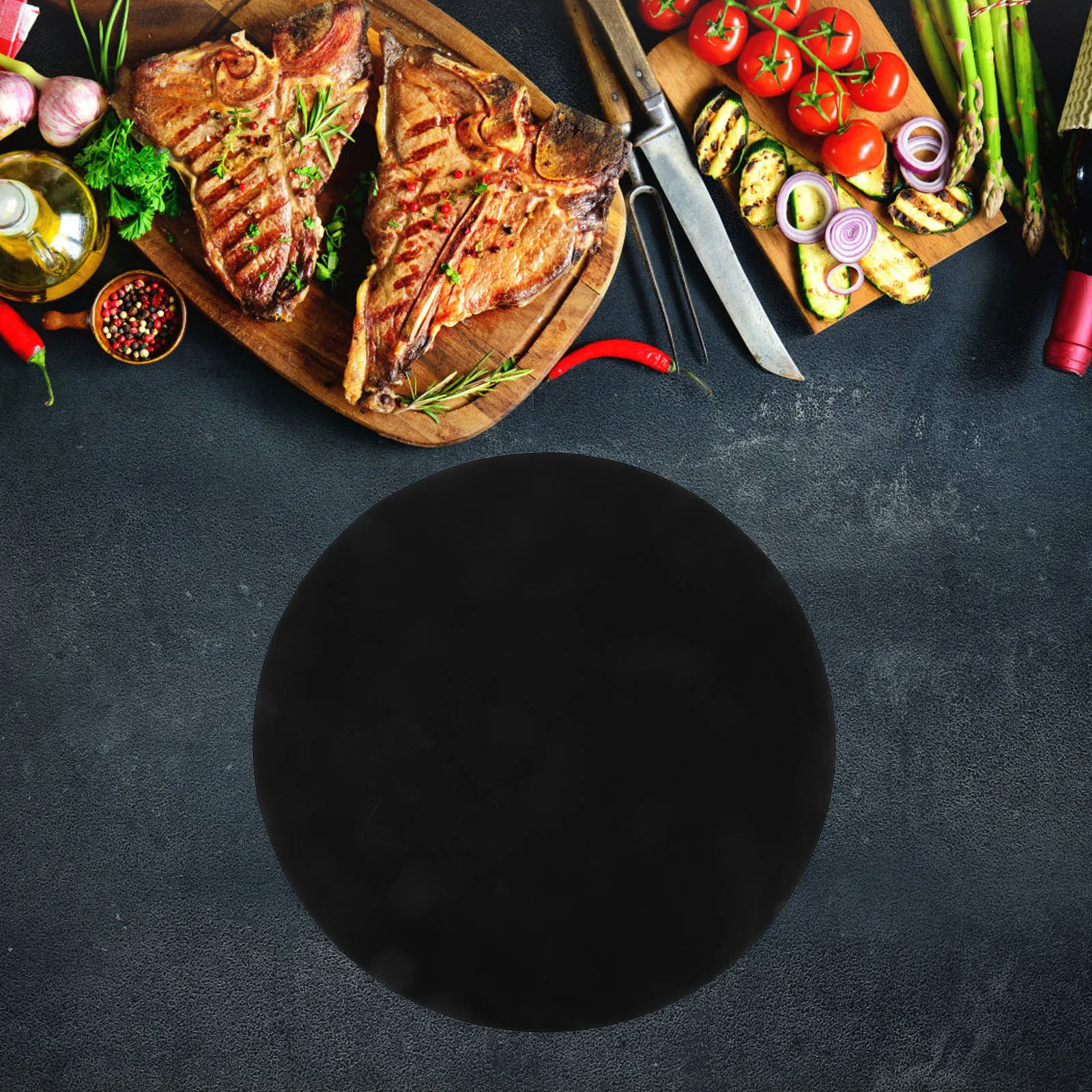 2 Pcs Grill Barbecue Mat Grilling Mats for Round Grills Bbq Cooking Basket Fireproof Black
2 Pcs Grill Barbecue Mat Grilling Mats for Round Grills Bbq Cooking Basket Fireproof Black