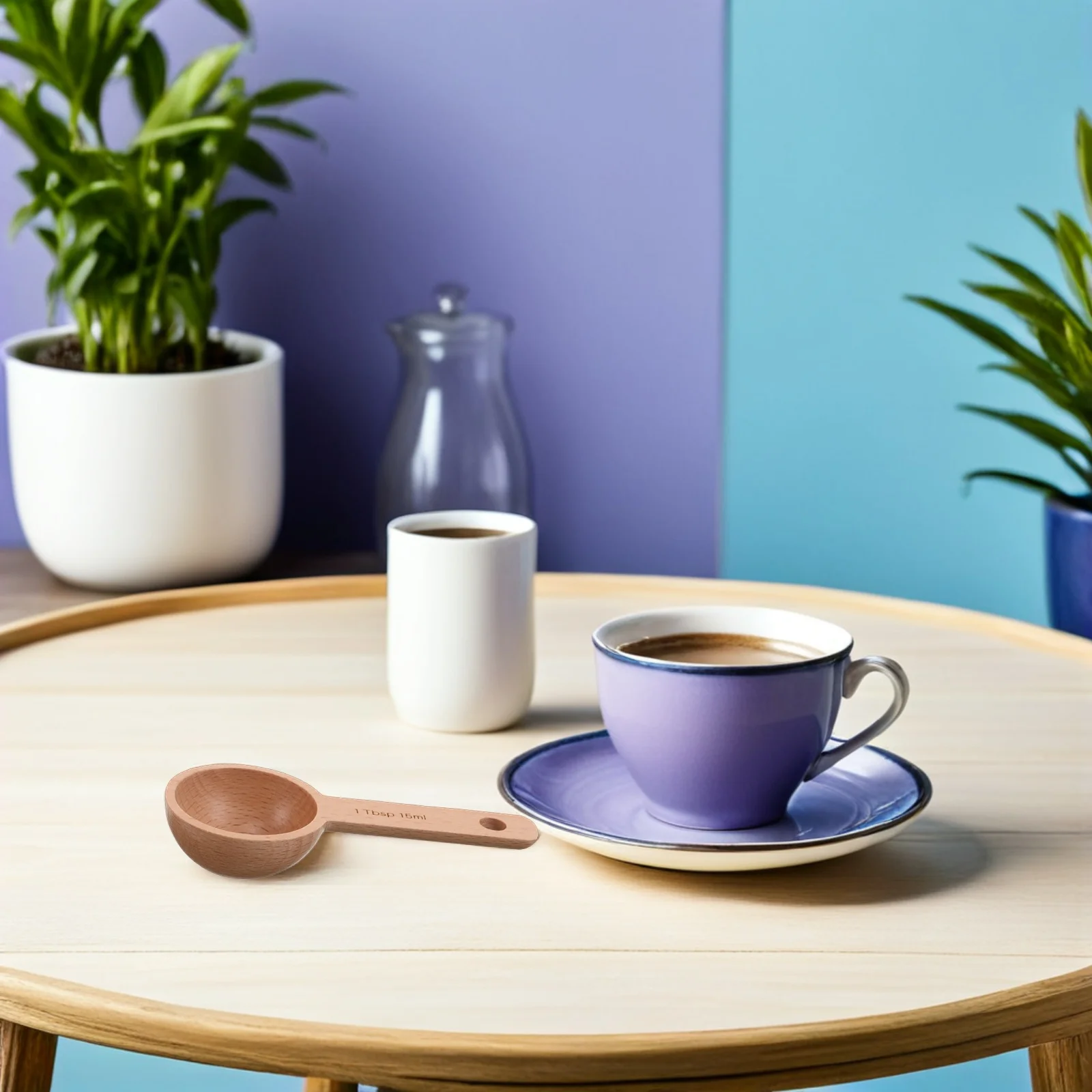 15 Ml Wooden Coffee Scoop For Ground Beans Measuring Spoon For Coffee Tea Sugar Salt Canisters Jars Kitchen Accessories
15 Ml Wooden Coffee Scoop For Ground Beans Measuring Spoon For Coffee Tea Sugar Salt Canisters Jars Kitchen Accessories