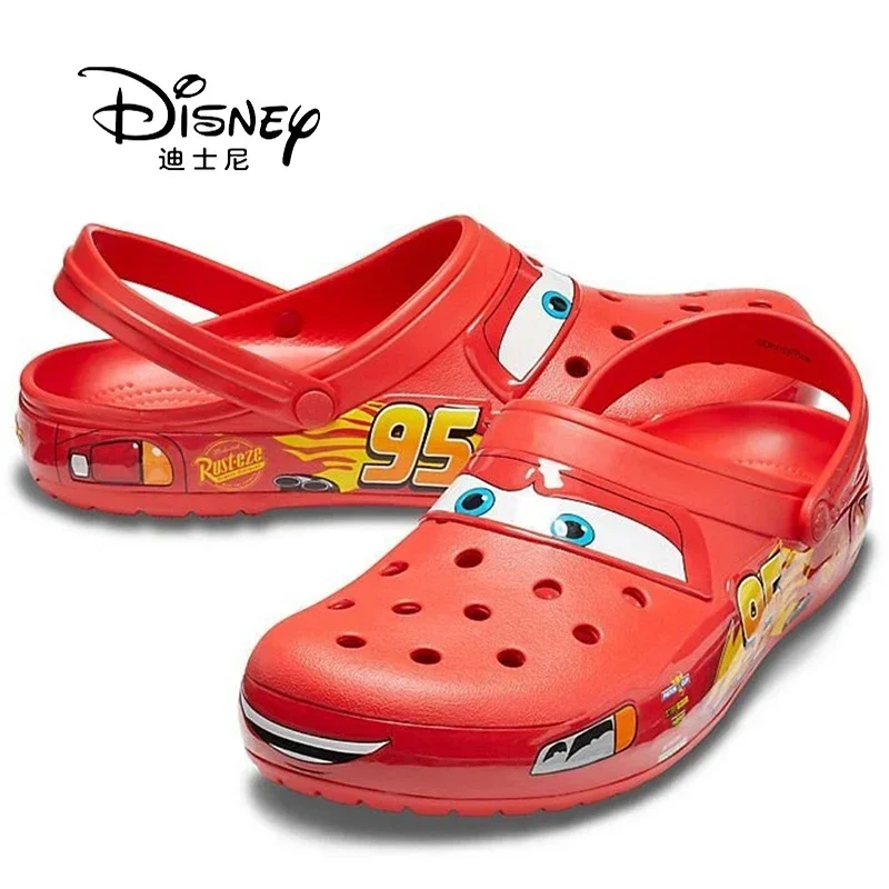 Disney Lightninged Mcqueens Pixar Cartoon Solid Waterproof Slippers Outdoor Sandals Casual Breathable Ankle-wrap Eva Shoes Gift
Disney Lightninged Mcqueens Pixar Cartoon Solid Waterproof Slippers Outdoor Sandals Casual Breathable Ankle-wrap Eva Shoes Gift