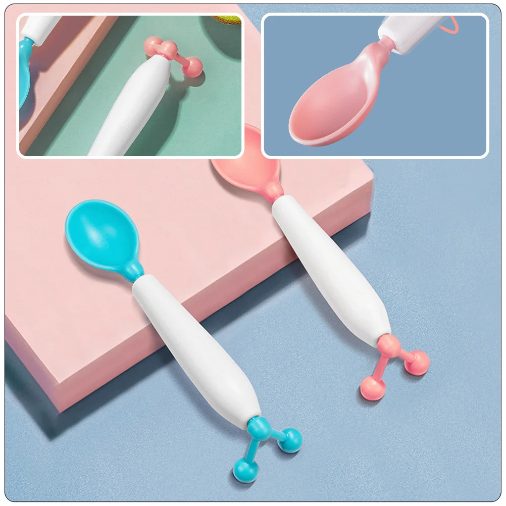 Детская ложка с гравитационной температурой, креативные, гибкие, прочные, тренировочные принадлежности для кормления для малышей, кормление
Детская ложка с гравитационной температурой, креативные, гибкие, прочные, тренировочные принадлежности для кормления для малышей, кормление