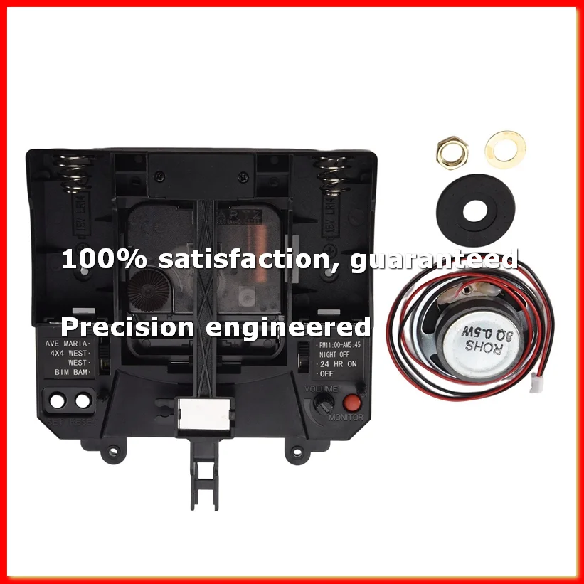 Pendulum Clock Movement Music Box Silent Sweep Quartz Mechanism Wall Clock Replacement Part-A09G
Pendulum Clock Movement Music Box Silent Sweep Quartz Mechanism Wall Clock Replacement Part-A09G