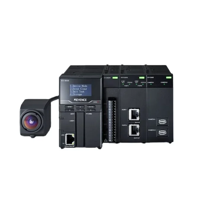 Keyence CPU Unit KV-3000 PLC Program Water Fountain Control System