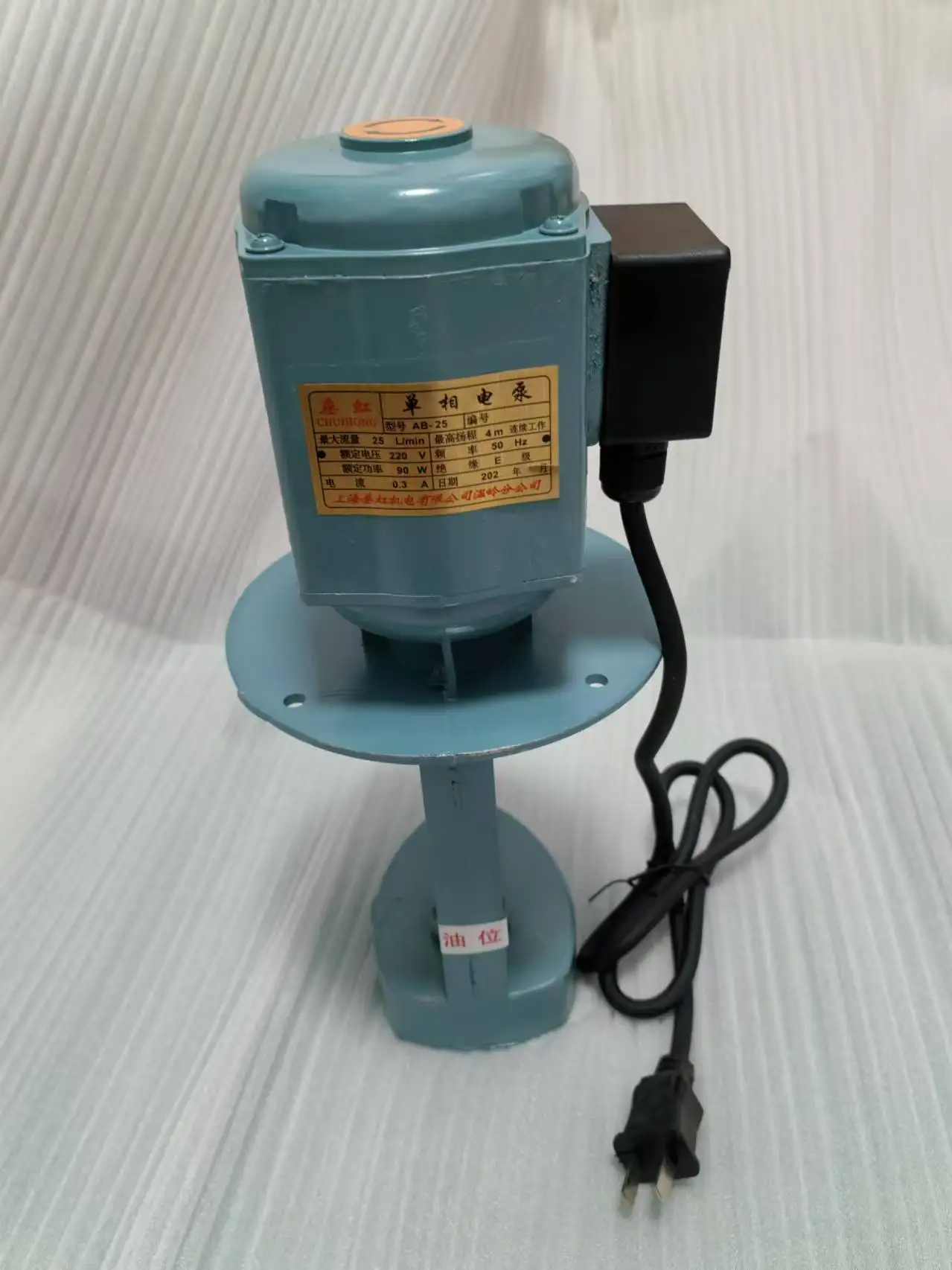 AB-25,Machine cooling circulating pump,Wire-cut EDM Pump,Hight speed wire cut Machine pump, three phase/single phase,90W
AB-25,Machine cooling circulating pump,Wire-cut EDM Pump,Hight speed wire cut Machine pump, three phase/single phase,90W