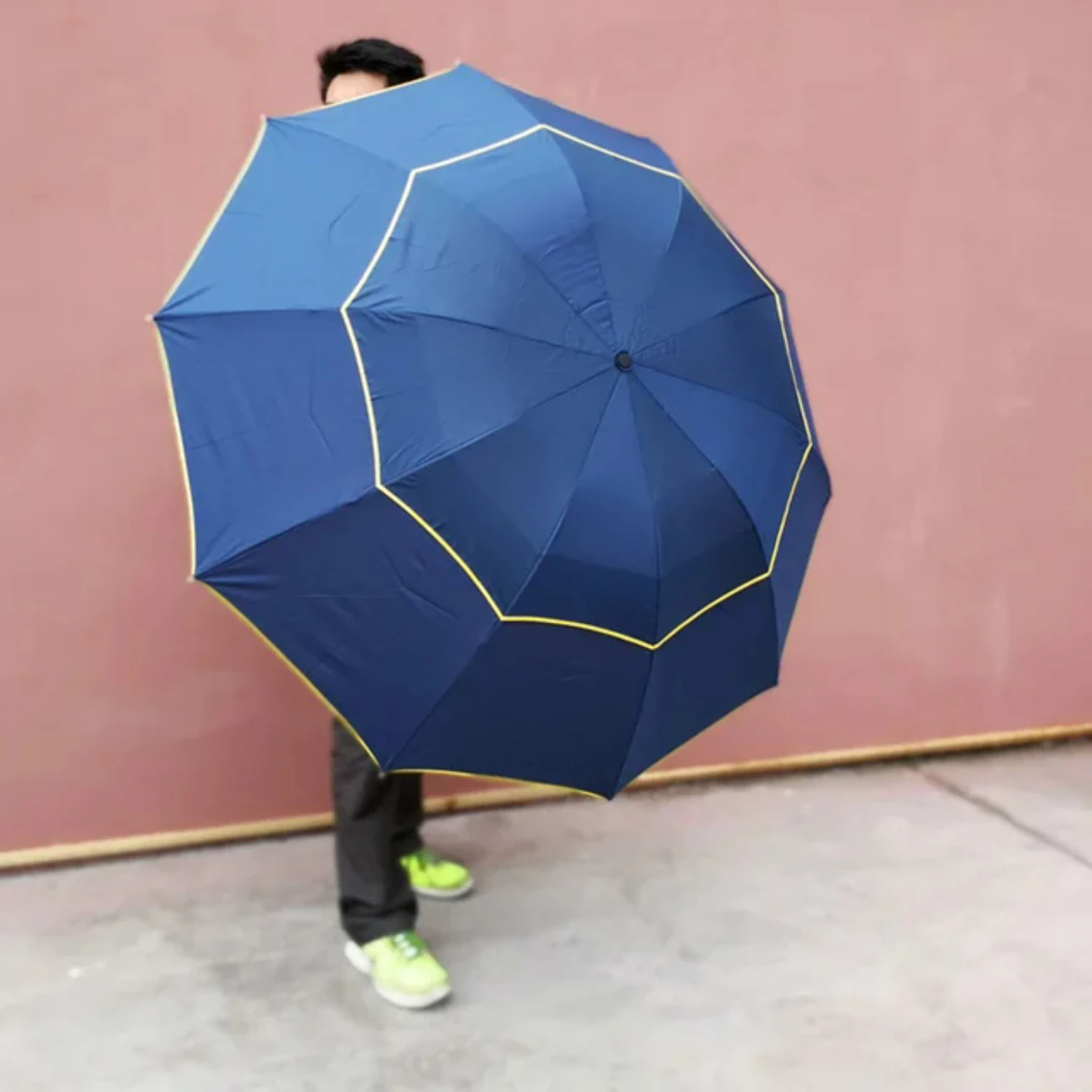 Windproof 3 Floding Double Cloth Strong Family Fun Outdoor Parapluie Rainproof Sun-proof Large Parasol
Windproof 3 Floding Double Cloth Strong Family Fun Outdoor Parapluie Rainproof Sun-proof Large Parasol