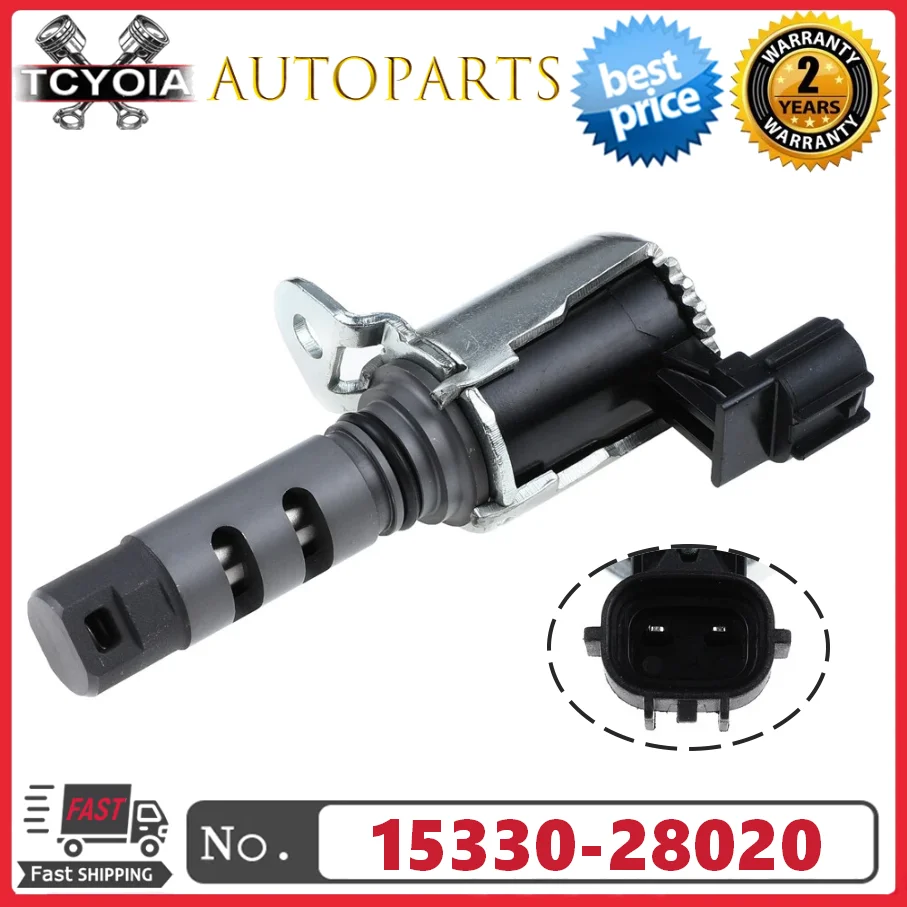 VVT Solenoid 15330-28020 19185367 For Toyota RAV4 Camry Corolla Matrix Lexus HS250h Scion xB Pontiac Vibe 2.0L 2.4L
VVT Solenoid 15330-28020 19185367 For Toyota RAV4 Camry Corolla Matrix Lexus HS250h Scion xB Pontiac Vibe 2.0L 2.4L