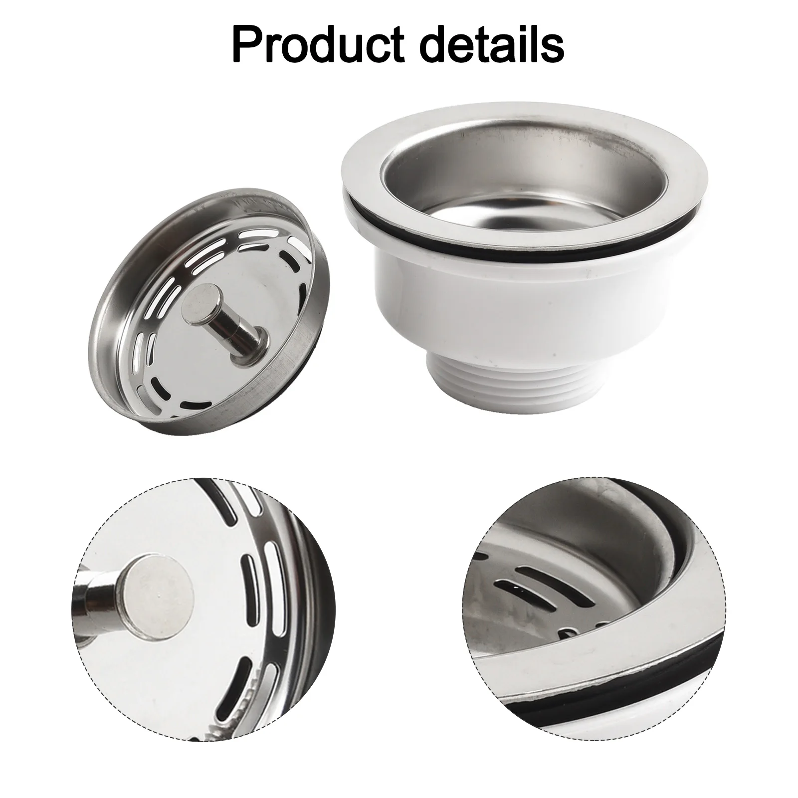 Waste Kit Sink Strainer High Quality PP Sink 1 X Drain Diameter 90mm For Sink Opening 70-80mm Quality Is Guaranteed Brand New
Waste Kit Sink Strainer High Quality PP Sink 1 X Drain Diameter 90mm For Sink Opening 70-80mm Quality Is Guaranteed Brand New